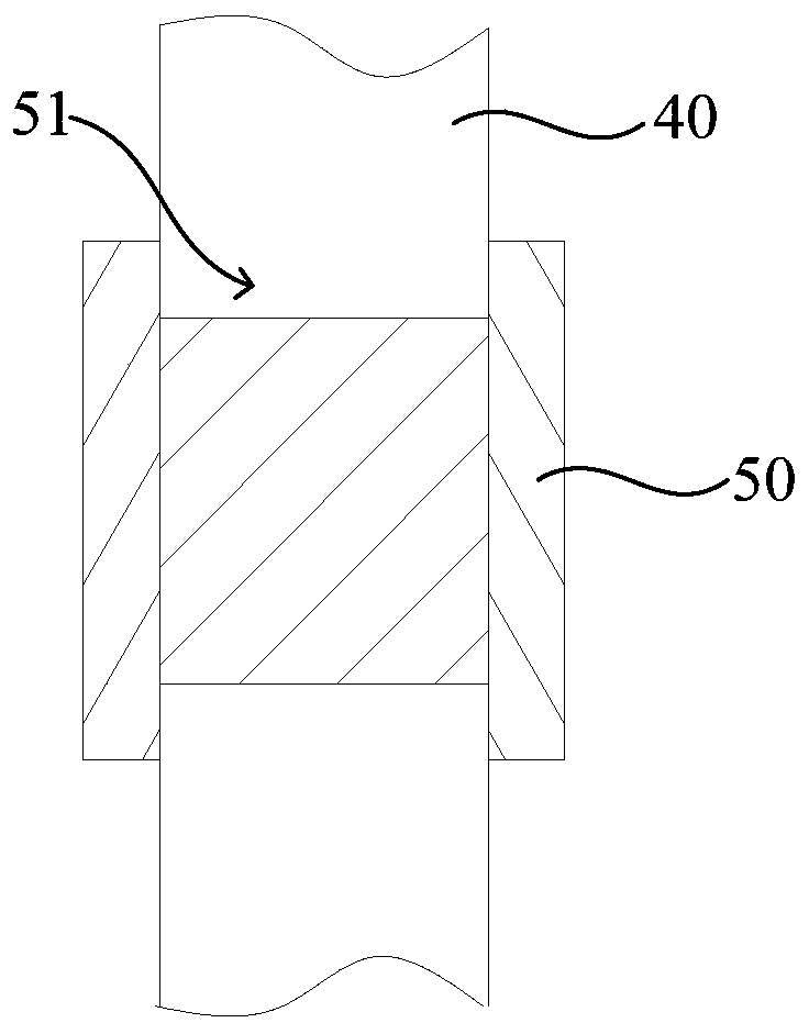 Embedded dish-washing machine and door opening and closing mechanism thereof