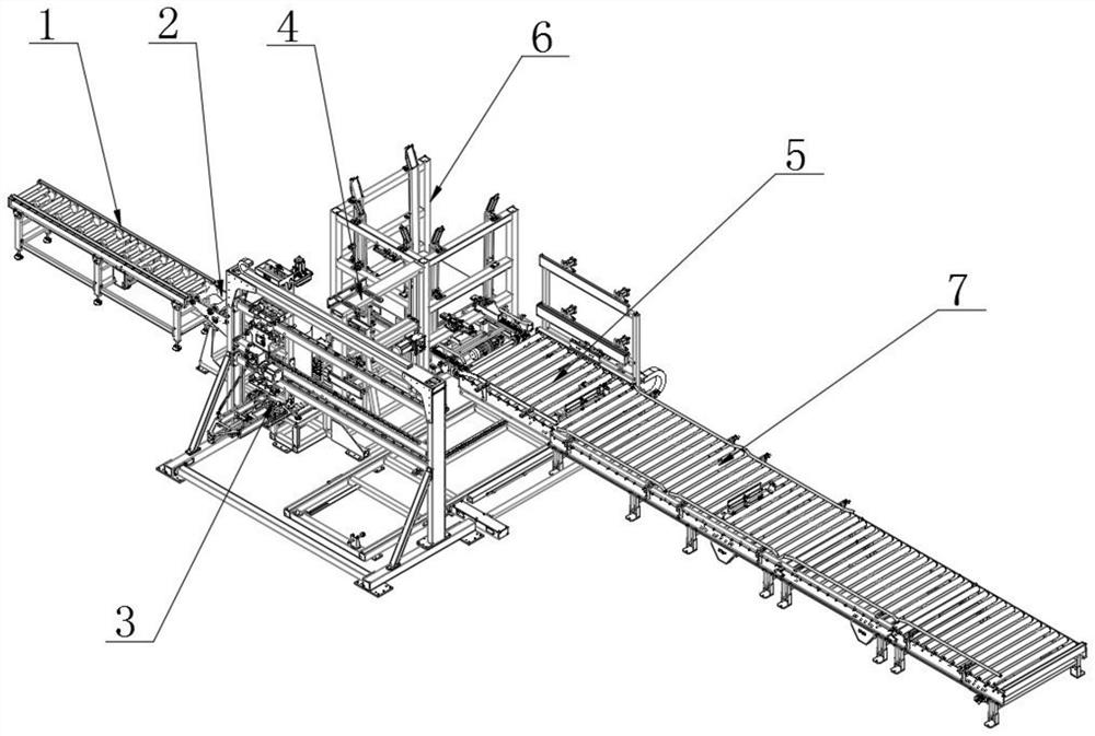 Heavy-load coiled material stacking system