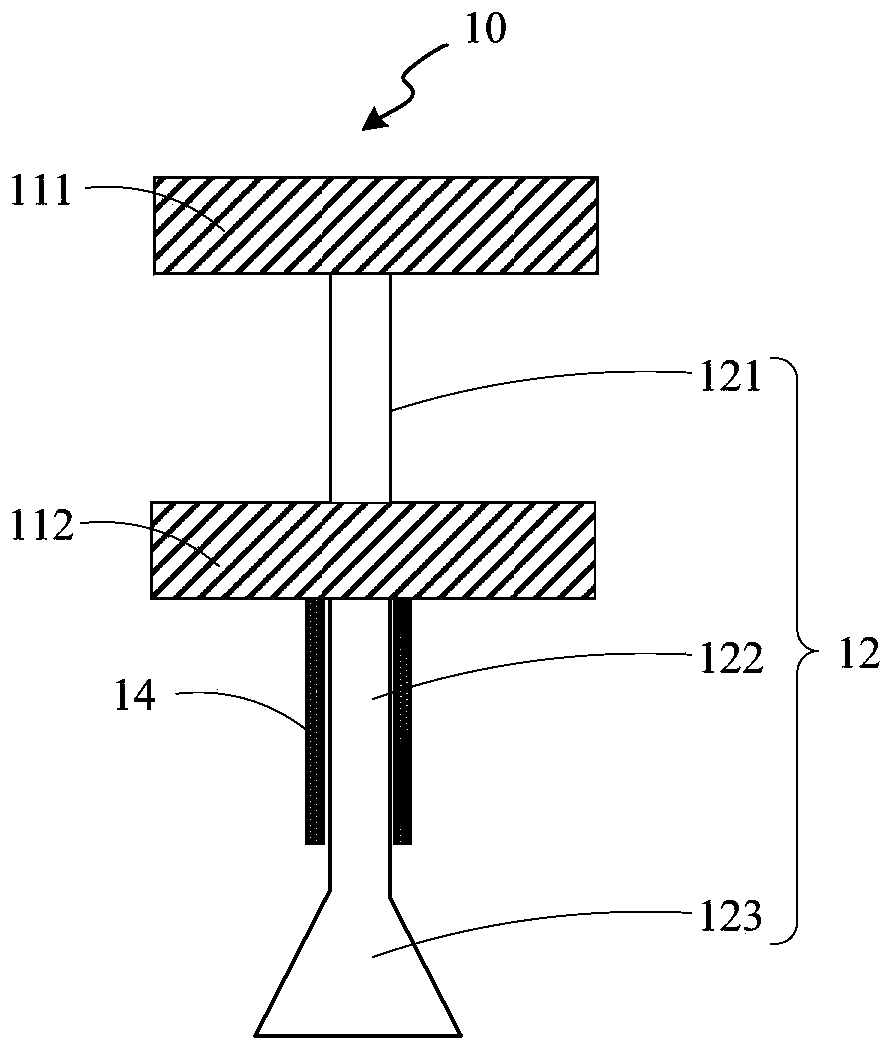 Evaporation crucible supporter