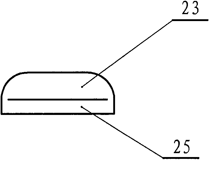 Organic glass ion exchange column without flange
