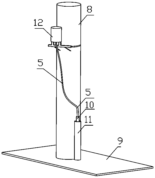 Variable-diameter thermoplastic optical cable protection sleeve