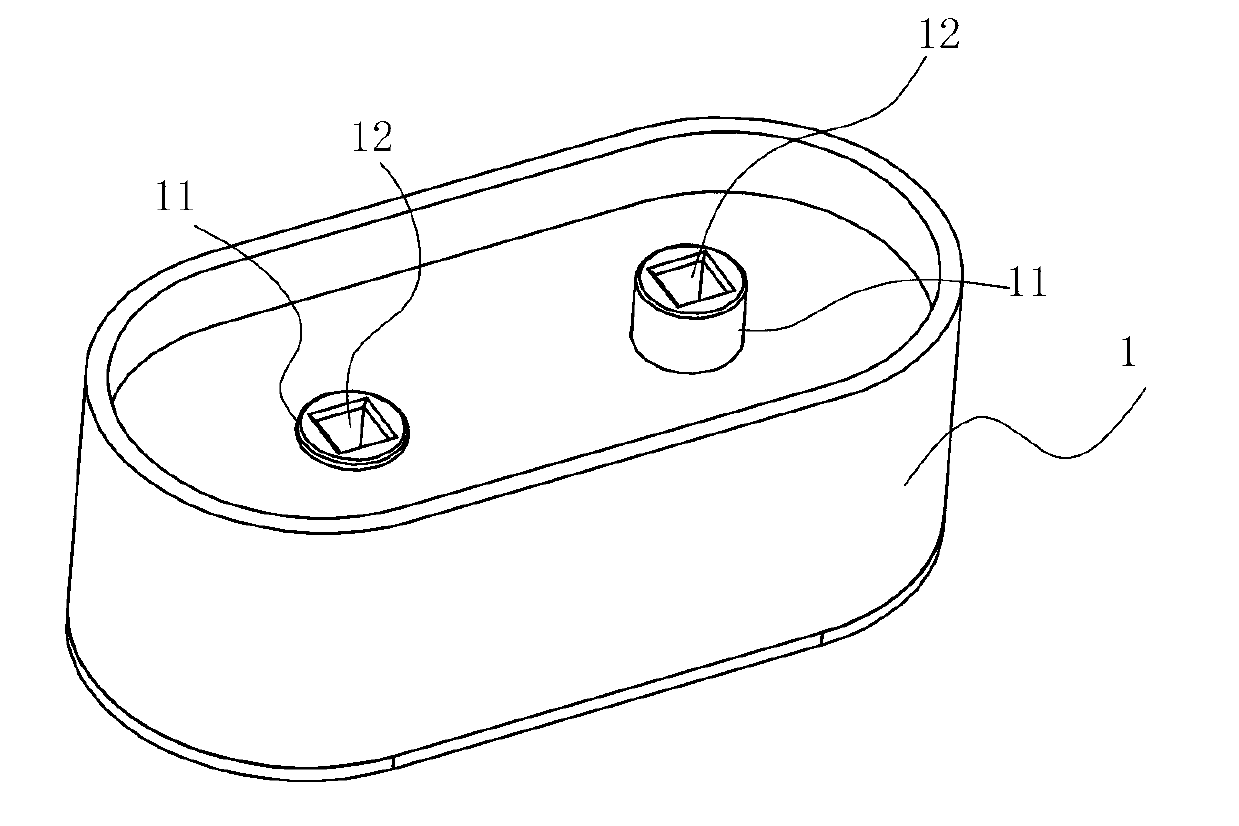 Driving device for two-in-one grinder