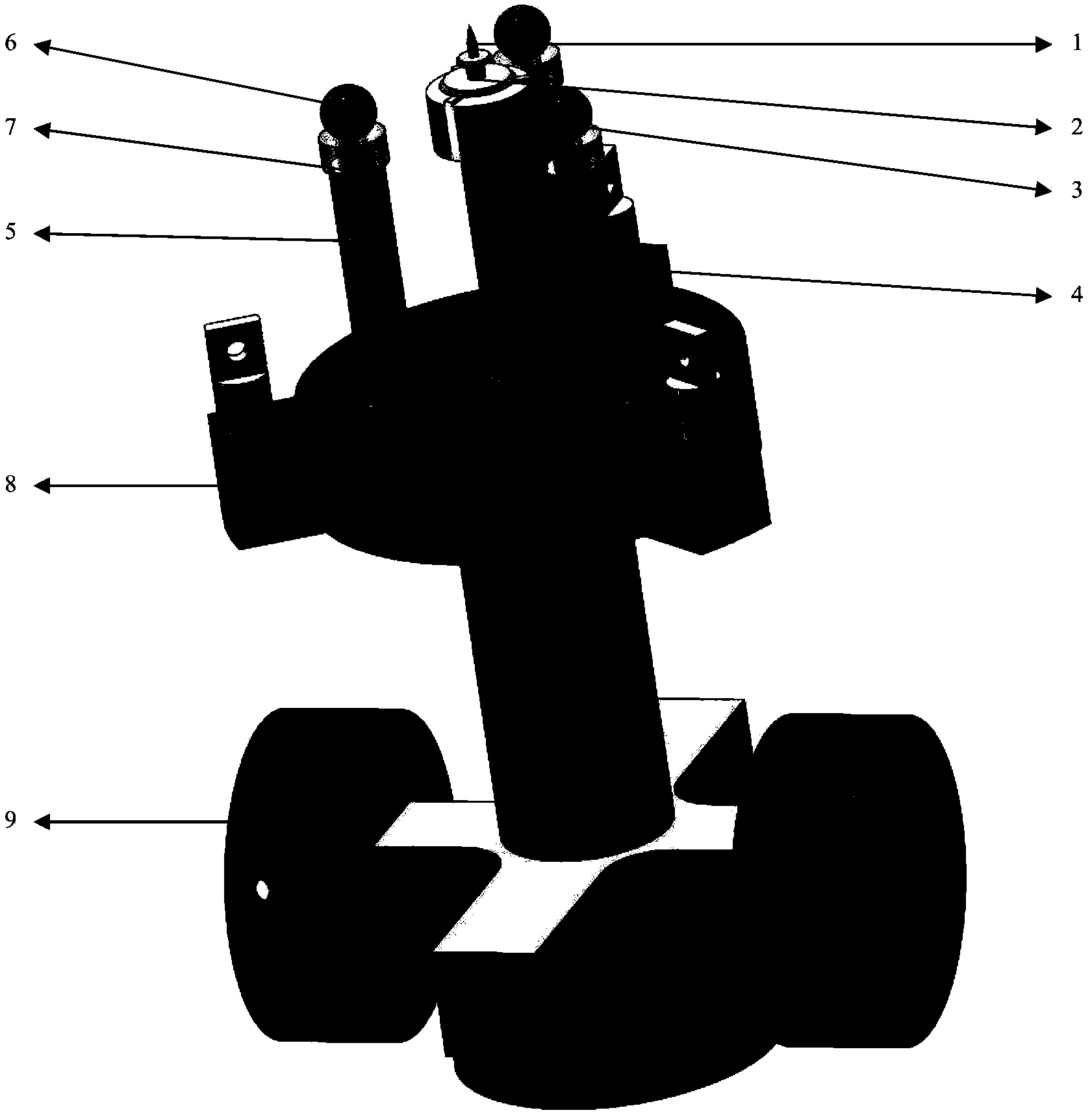 Scanning head of scanning tunneling microscope