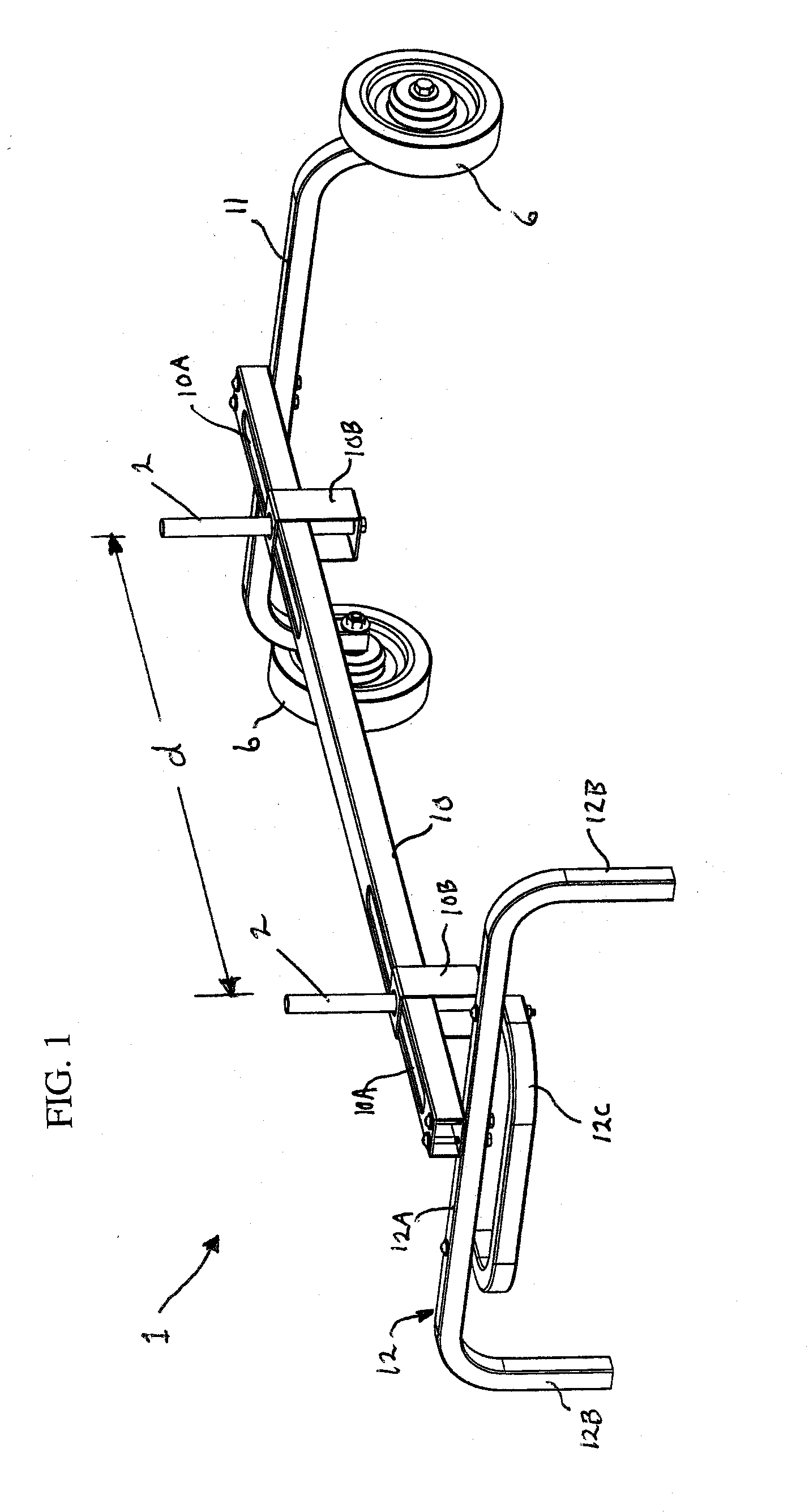 Adjustable, Mobile, Vertical Practice Target Support Platform