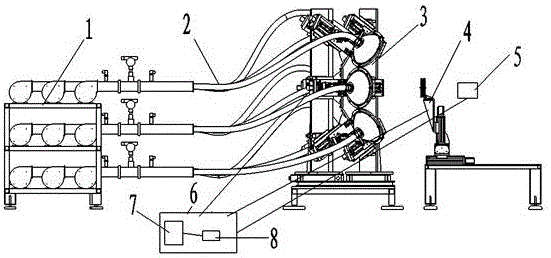 Solar simulator for solar photo-thermal power generation experiment