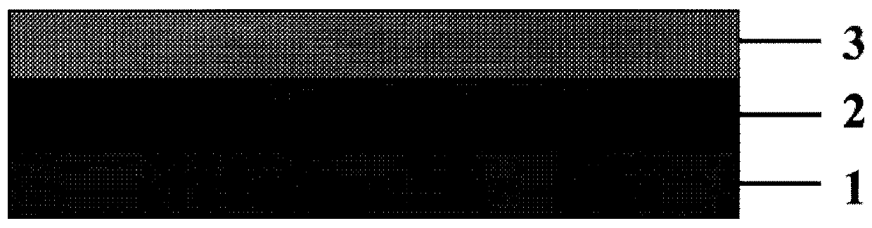 Infrared transparent conductive film, and preparation method and application thereof