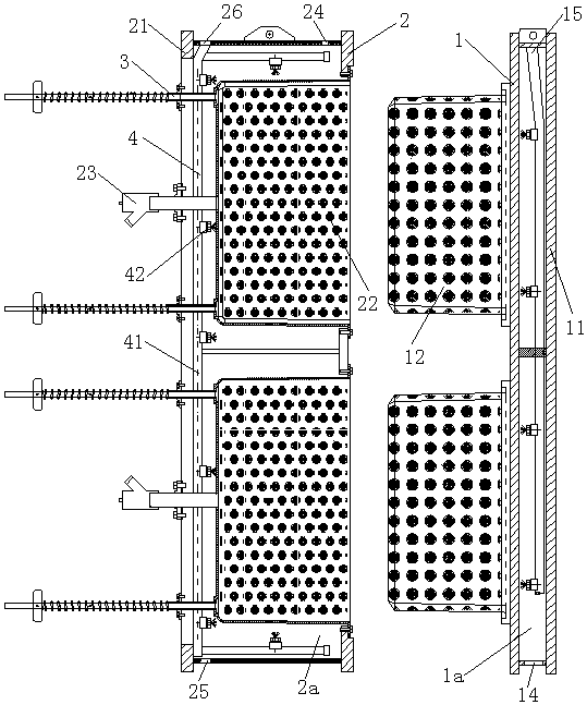 Novel foaming forming die