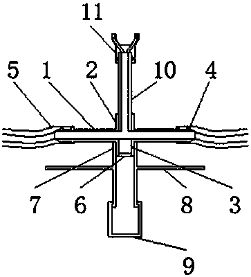 Landscape automatic sprinkling device