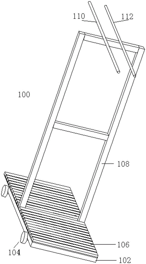 Refrigerator door seal storage and transportation trolley