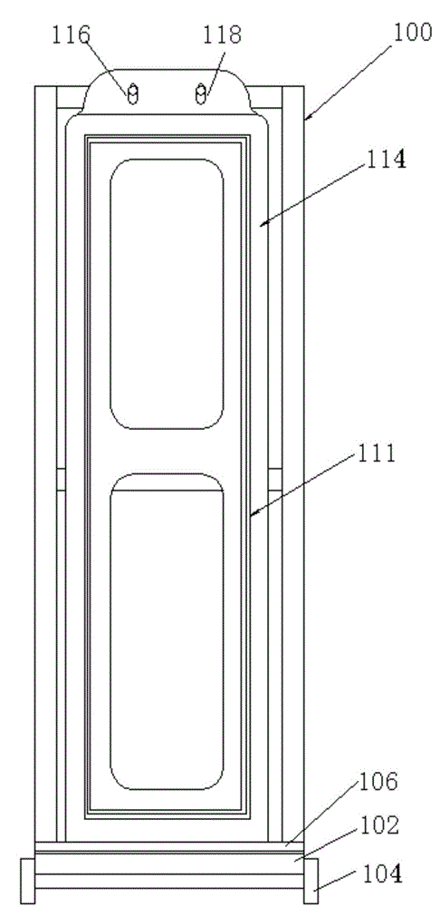 Refrigerator door seal storage and transportation trolley