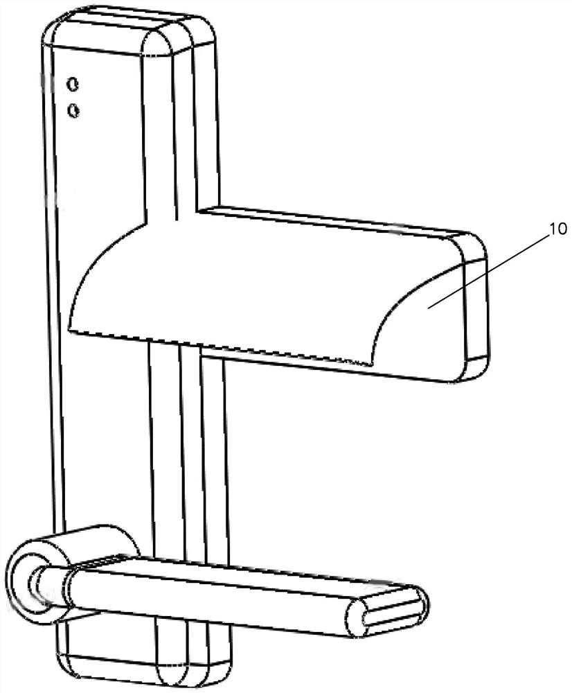 Ultraviolet intelligent disinfection and sterilization door handle