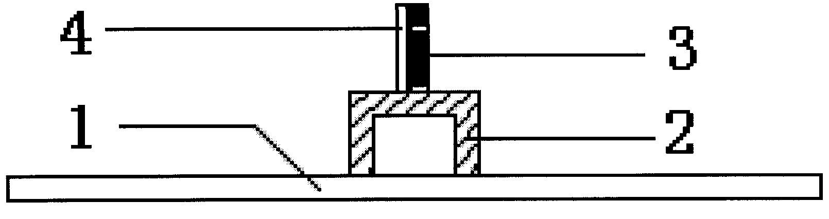 Composite damping supporting plate structure for ships