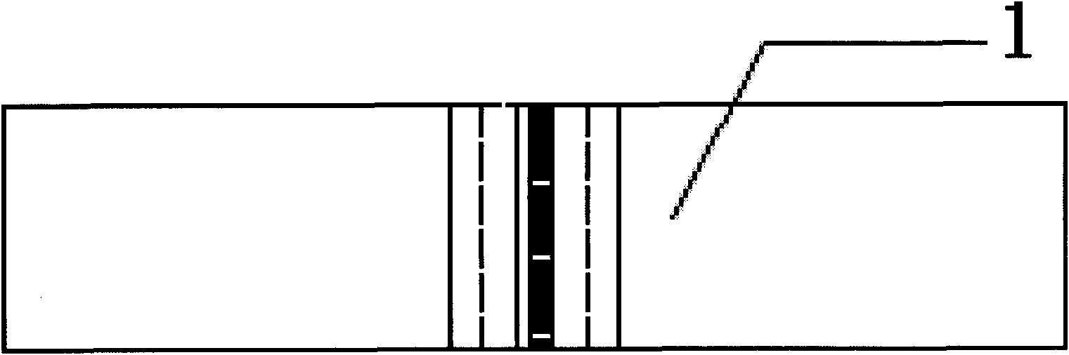 Composite damping supporting plate structure for ships