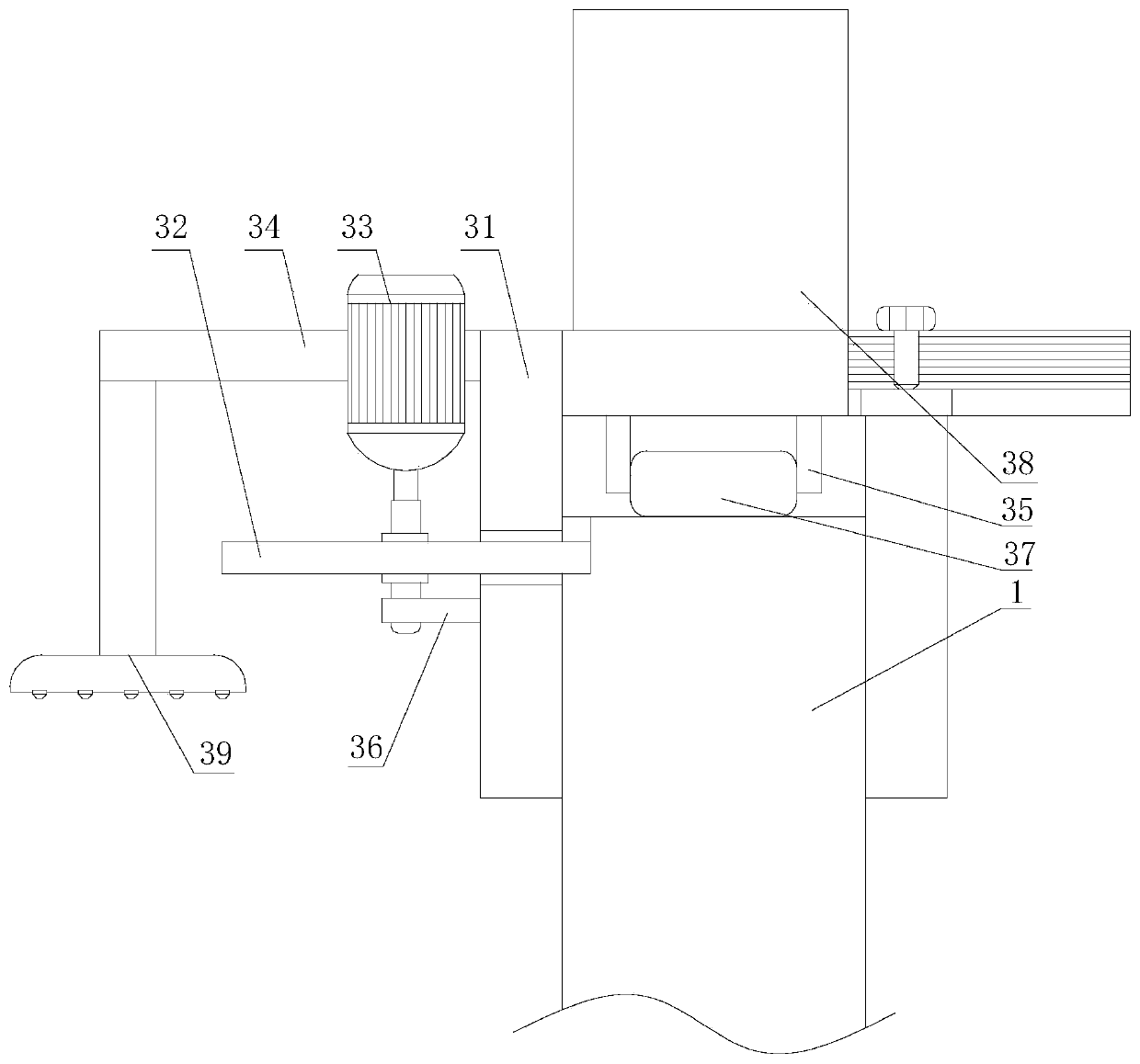 Self-selecting vegetable planting sprayer easy to mount