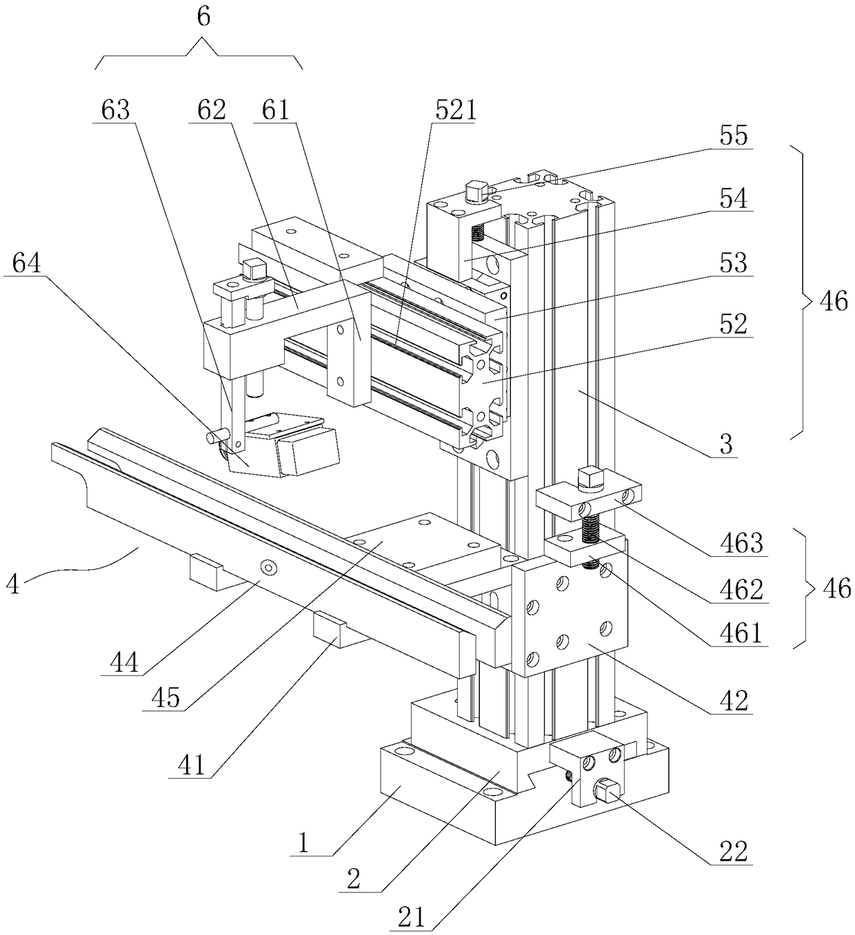 Multi-axis detection platform