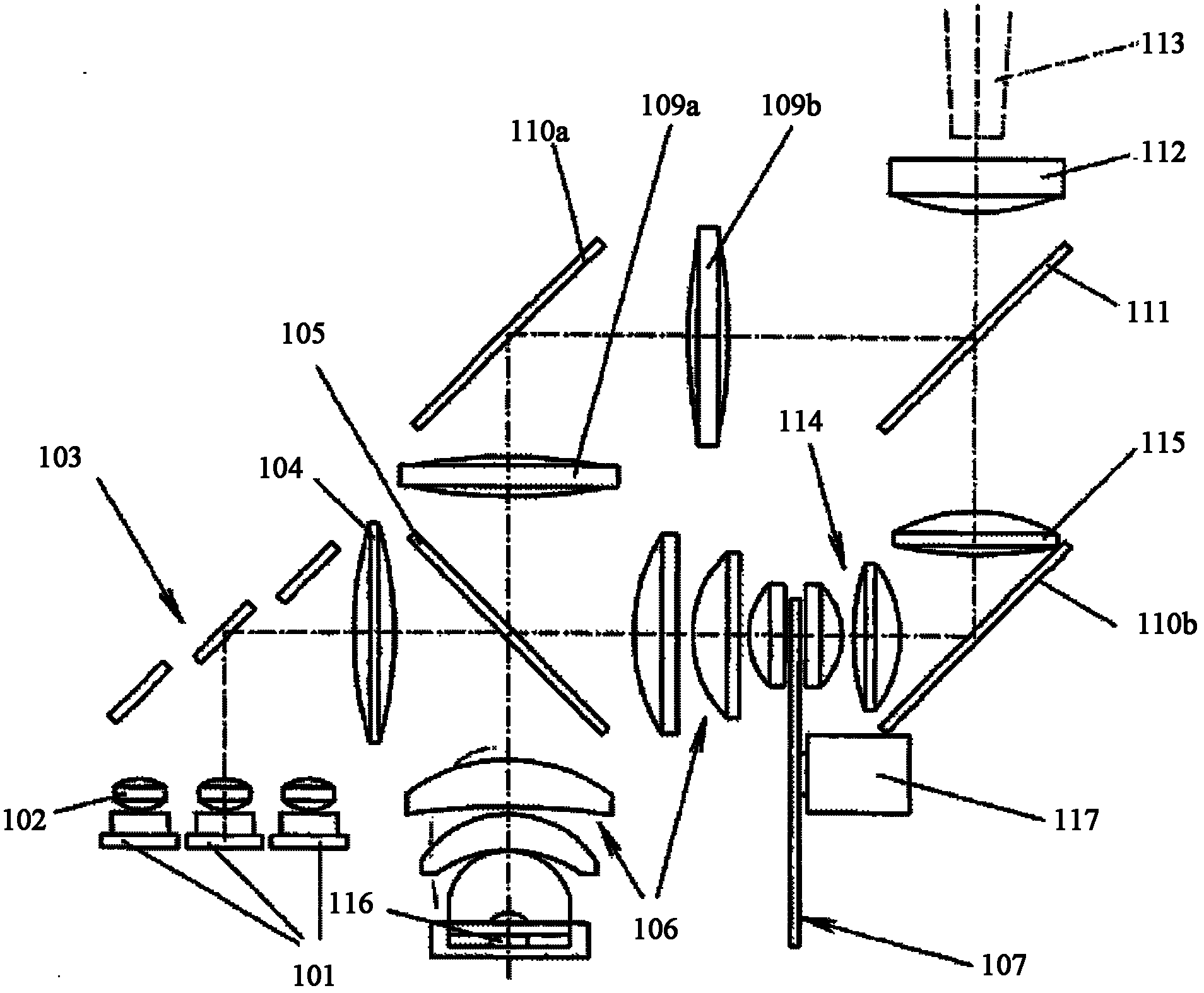 Light source device, light source generation method and laser projection machine comprising light source device