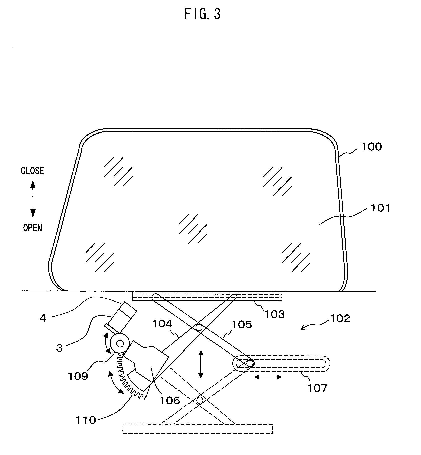 Open/close member control apparatus