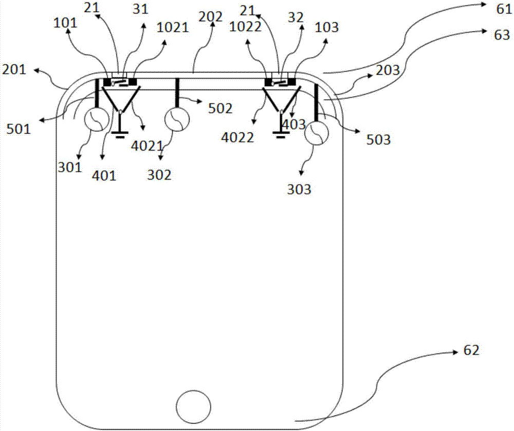 Antenna device and mobile terminal