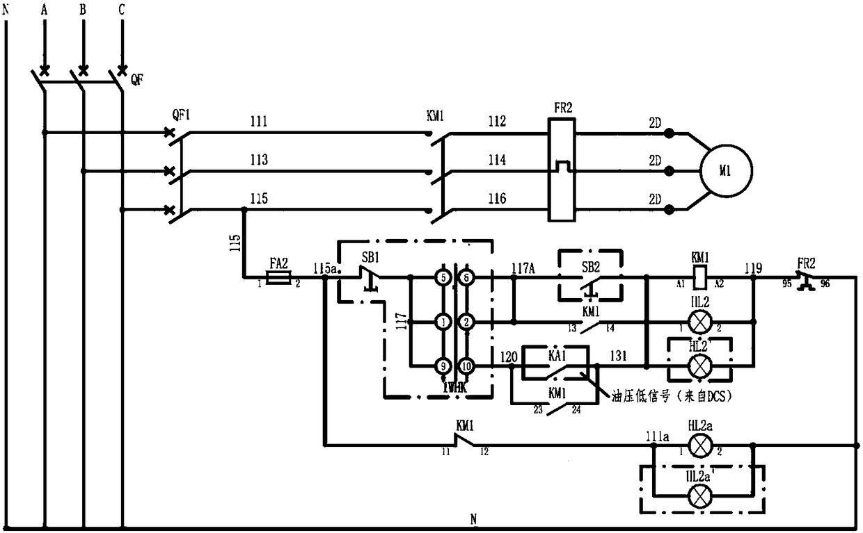 Motor starting control system