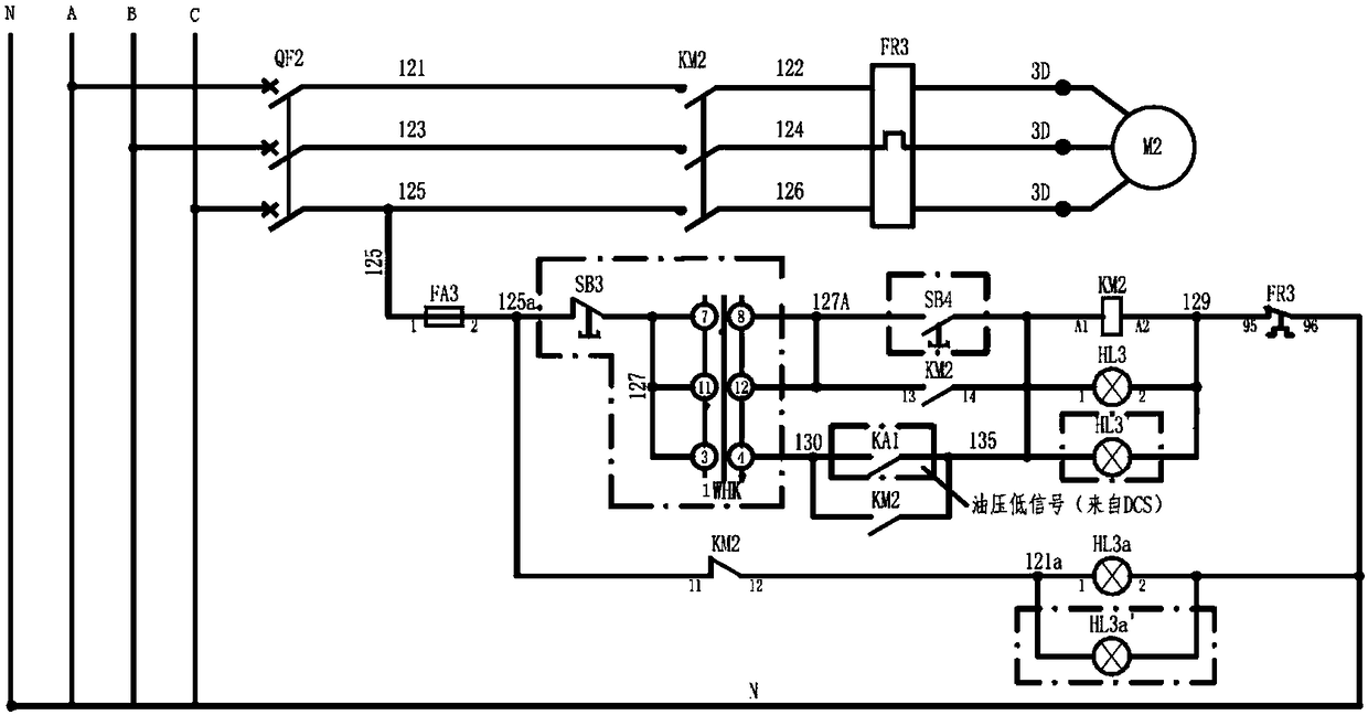 Motor starting control system