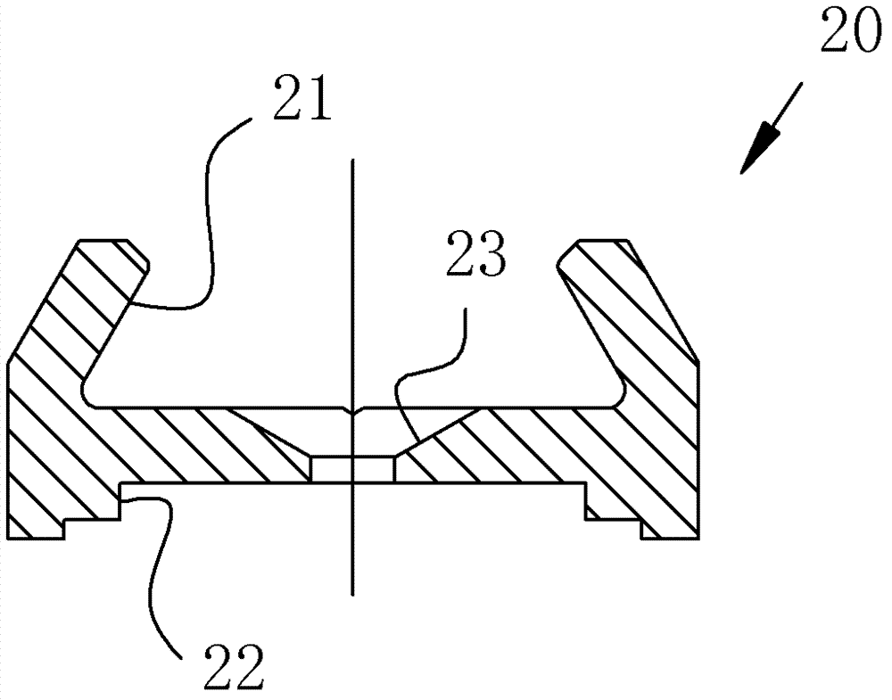 Sealing mechanism of back door and bin body of trash bin