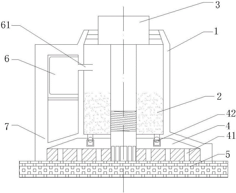 Waxing device capable of automatically feeding wax