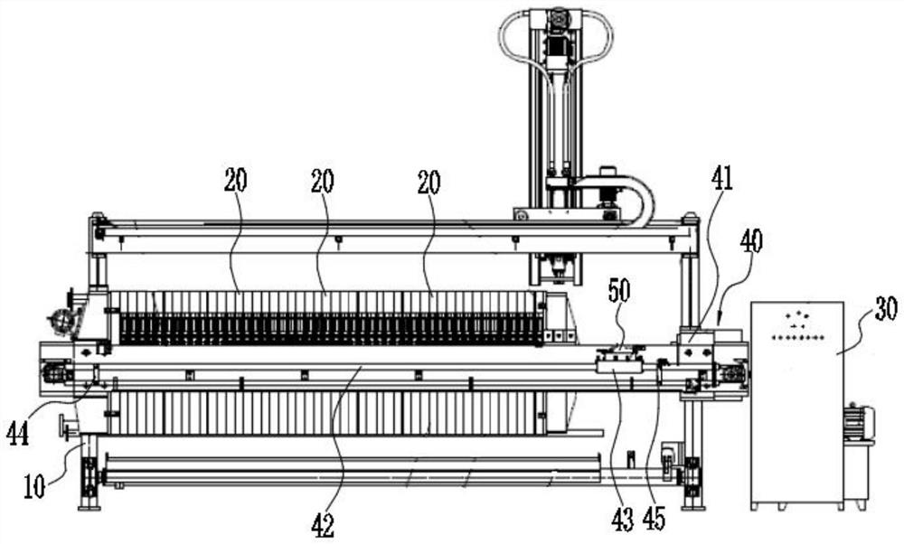 Centralized power supply system and filter press