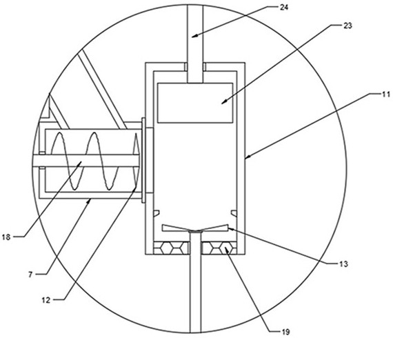 Crushing and mixing device for producing vegetable cheese and use method thereof