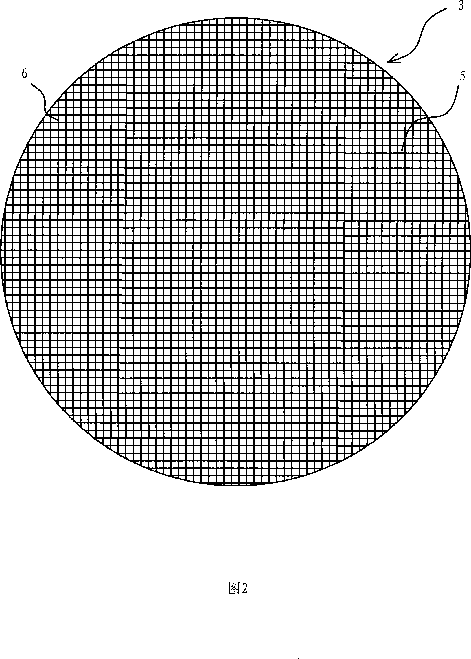 Laser etching and trench digging method of semiconductor chip