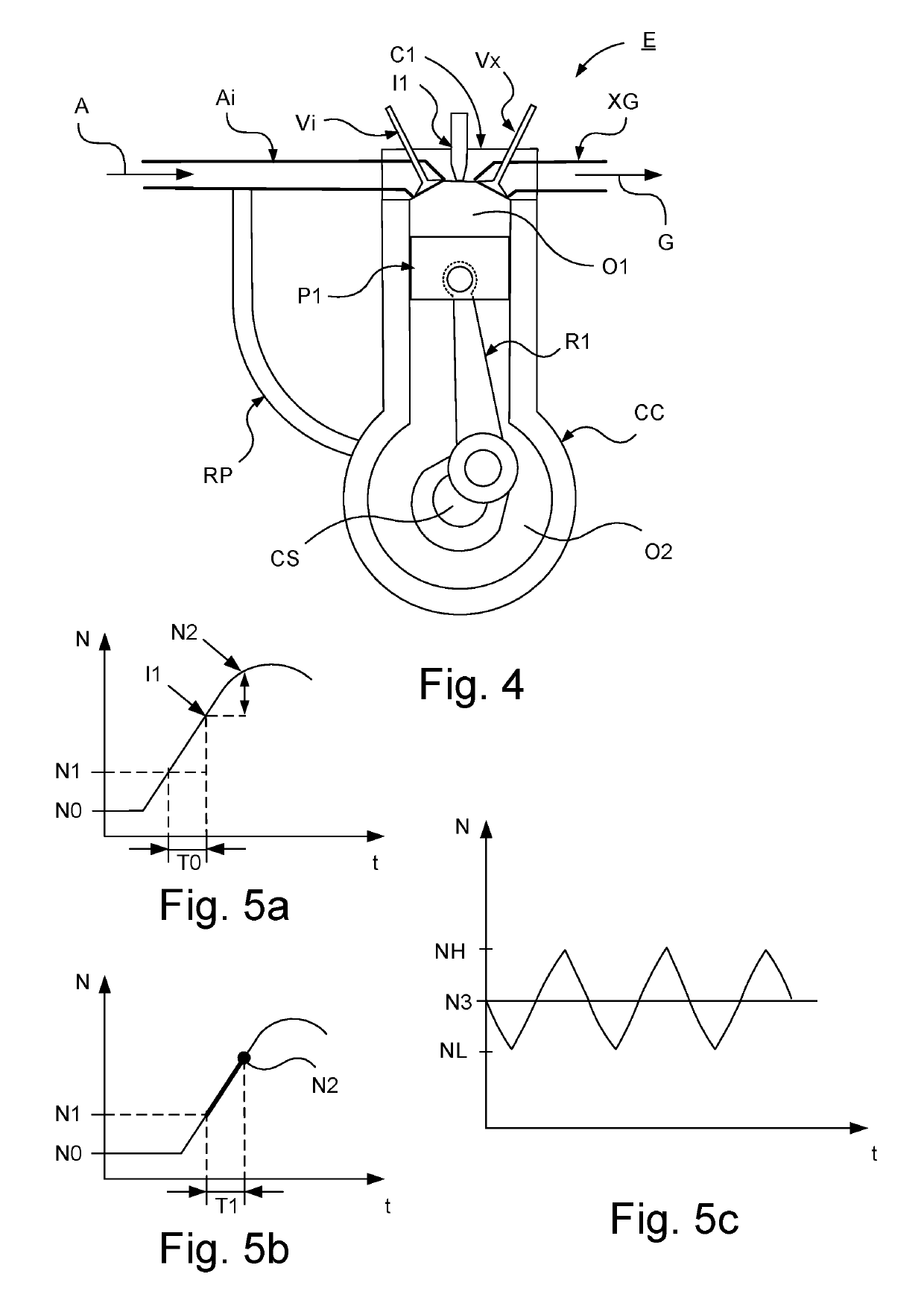 Method and system for determining an uncontrolled behaviour of an internal combustion engine of a vehicle