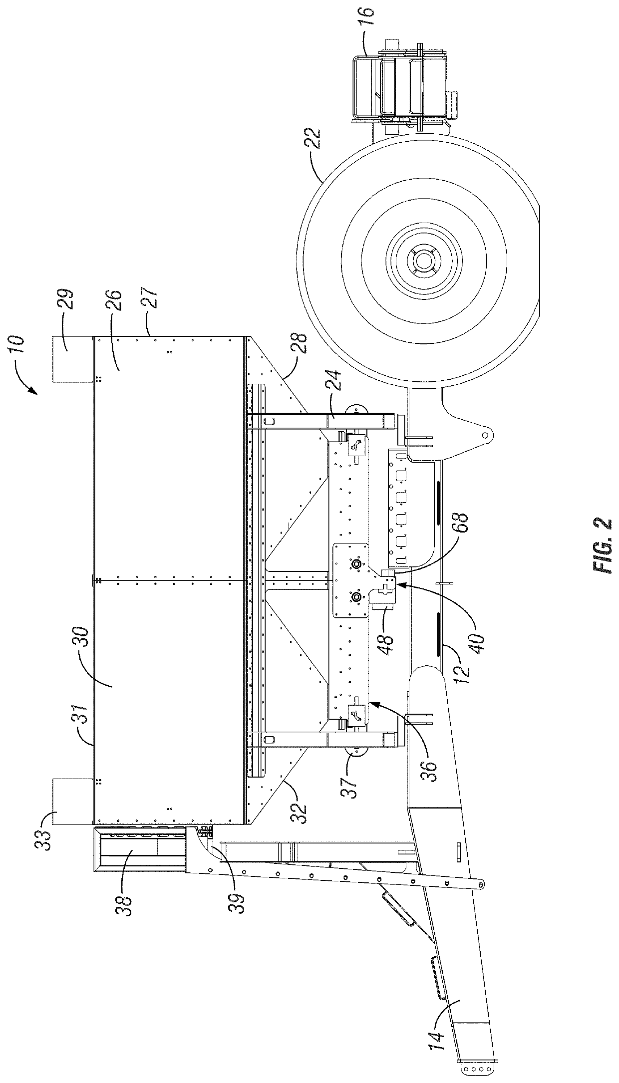 High flow fertilizer/air meter with secondary nozzling