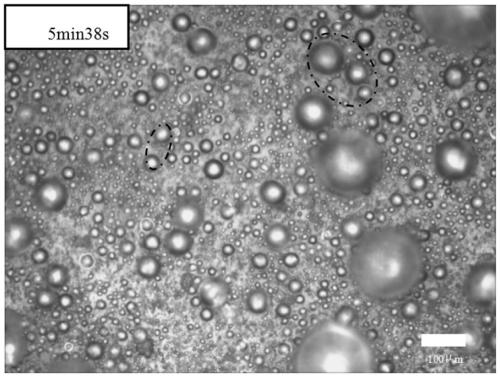 A non-uniform superhydrophobic coating with enhanced droplet condensation effect and preparation method thereof