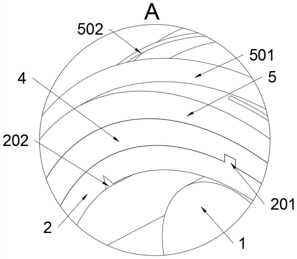 A composite overhead cable with anti-extrusion and insect-repelling functions