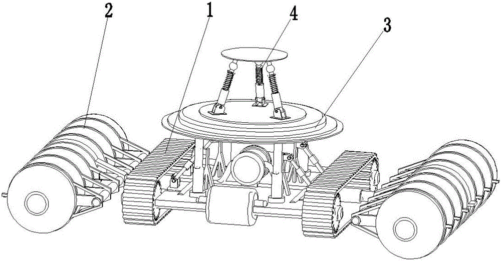 Full-intelligent fishpond feed putting integrated machine