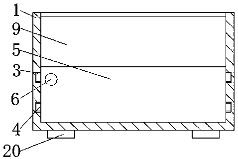 Storage box for teaching appliances