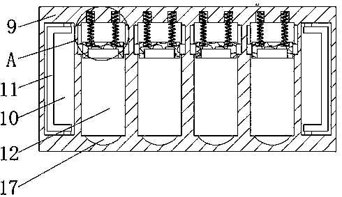 Storage box for teaching appliances