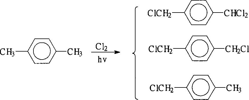 Technique for preparing methoxyl aralkyl ether oligomers