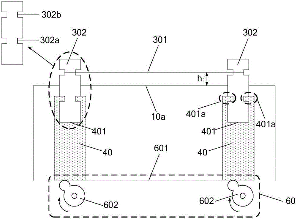 Disassembling device of display panel