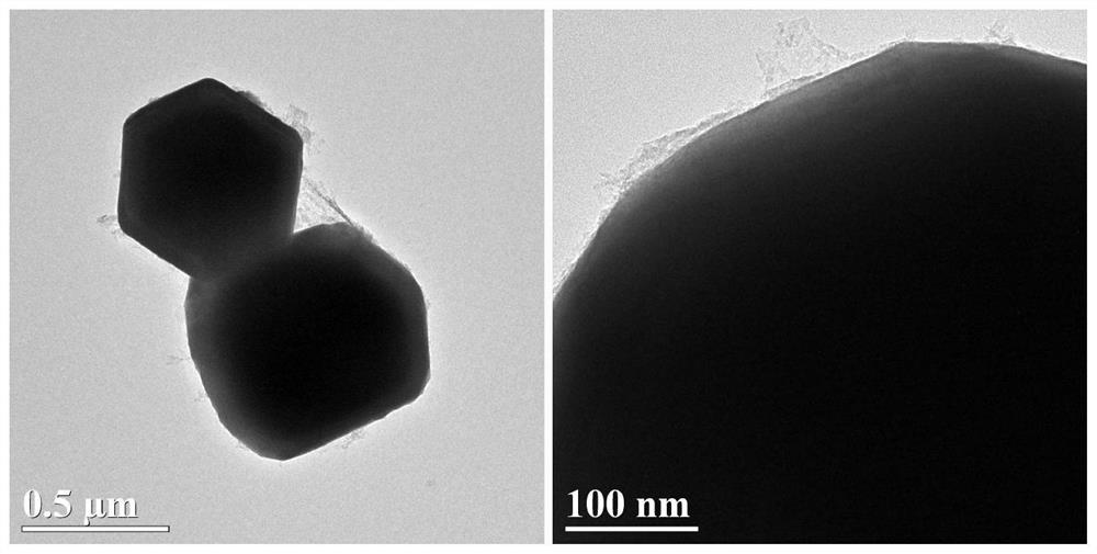 A kind of preparation method of bismuth vanadate composite material coated with mesoporous silica on the surface