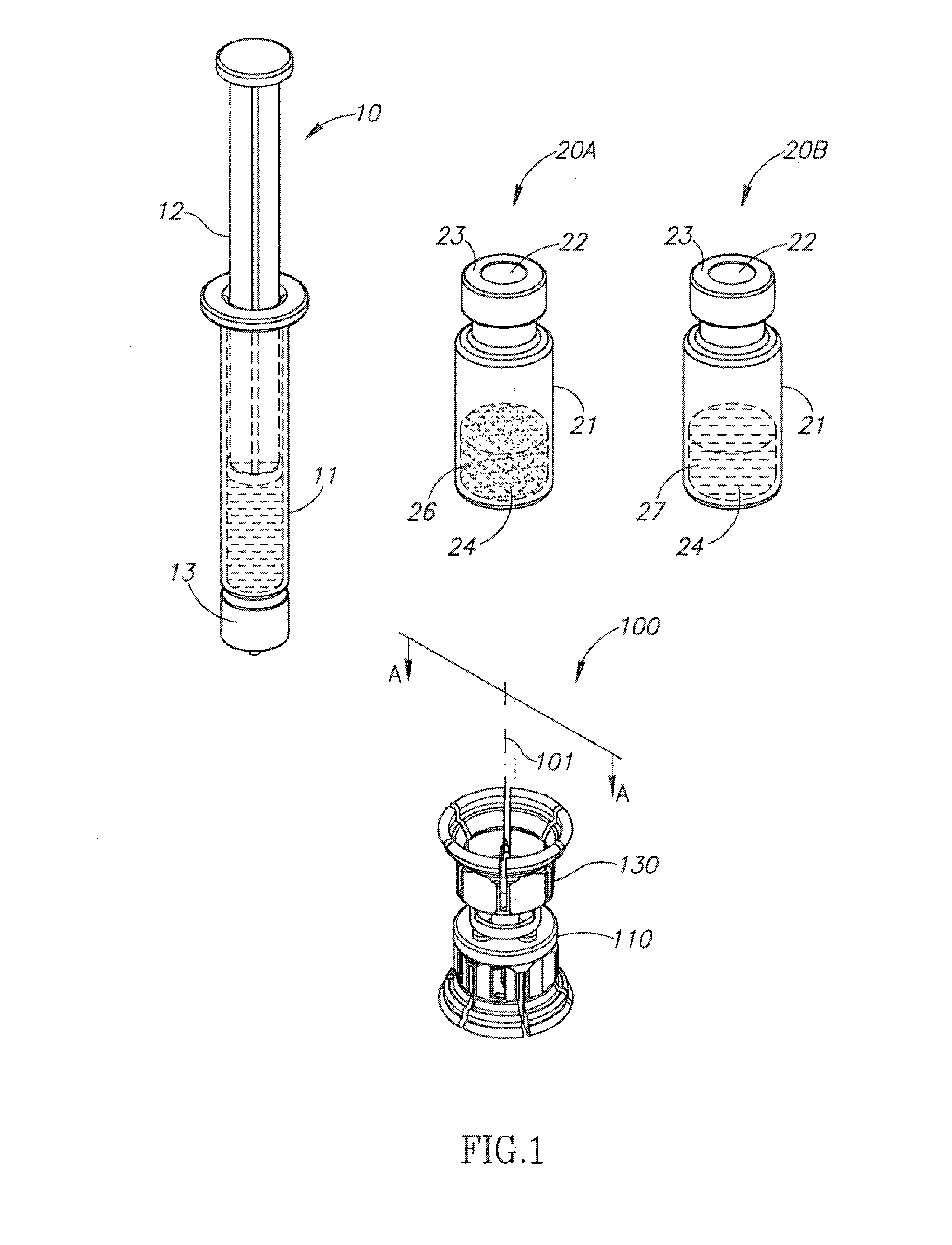 Fluid transfer assembly with venting arrangement