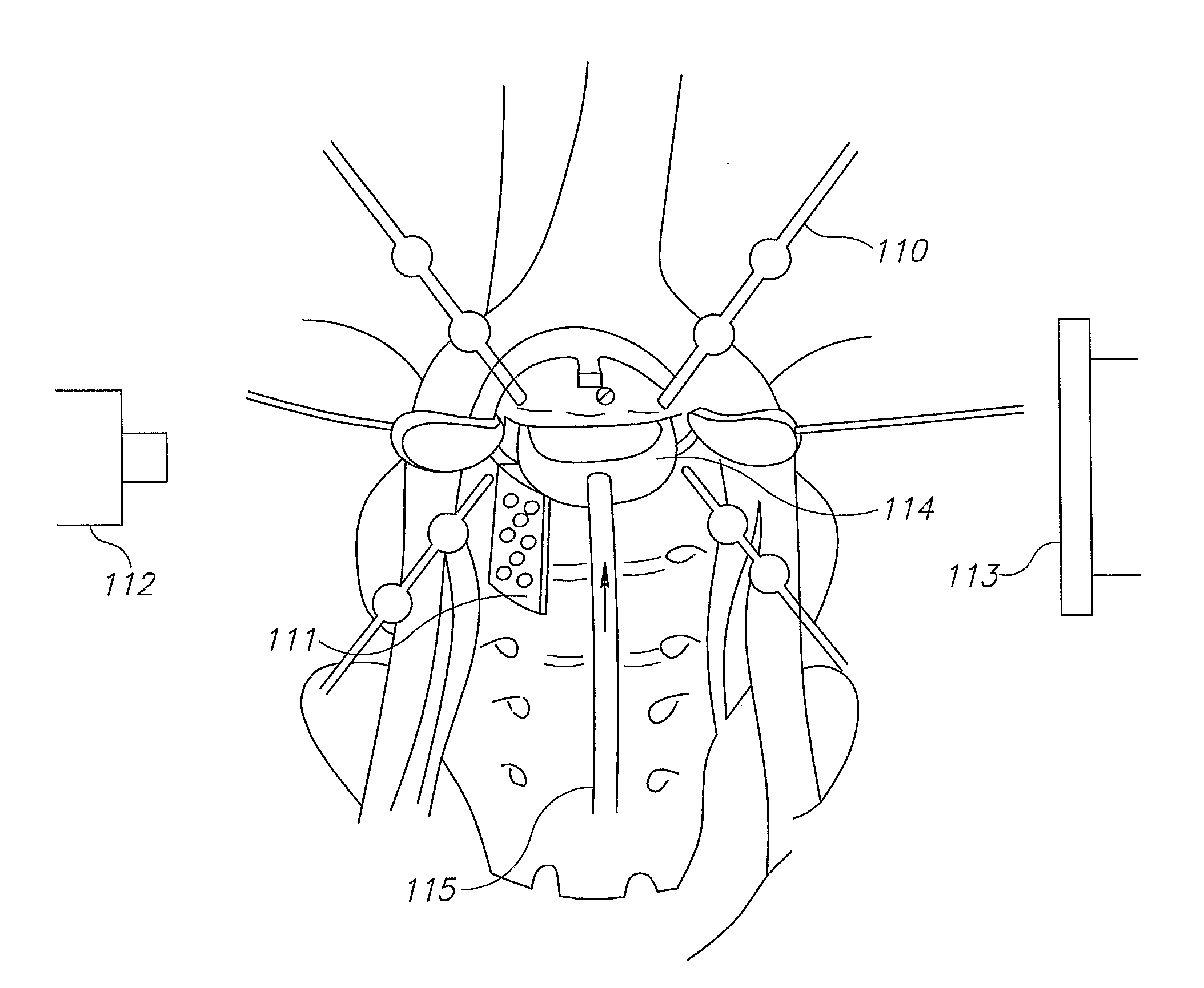 System for positioning of surgical inserts and tools