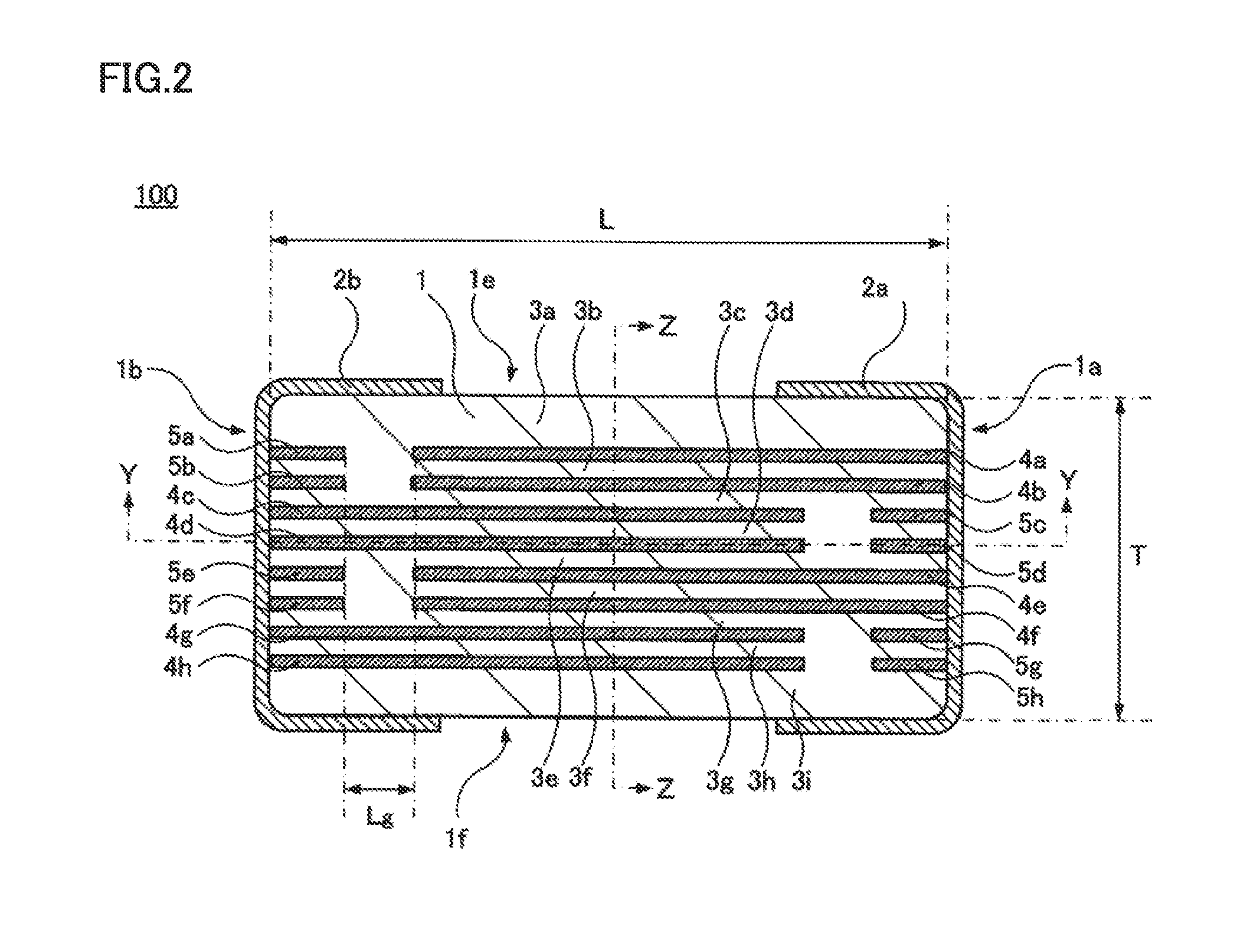 Multilayer ceramic capacitor, mounting structure of multilayer ceramic capacitor, and taped electronic component array