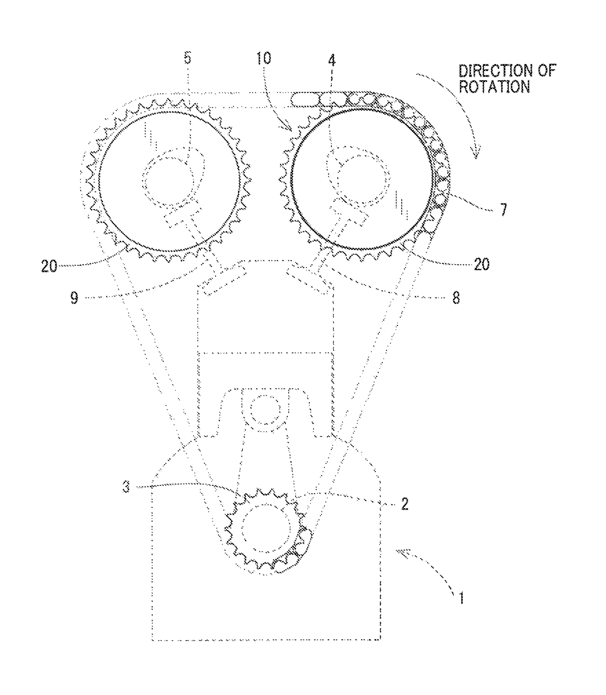 Eccentric speed variator