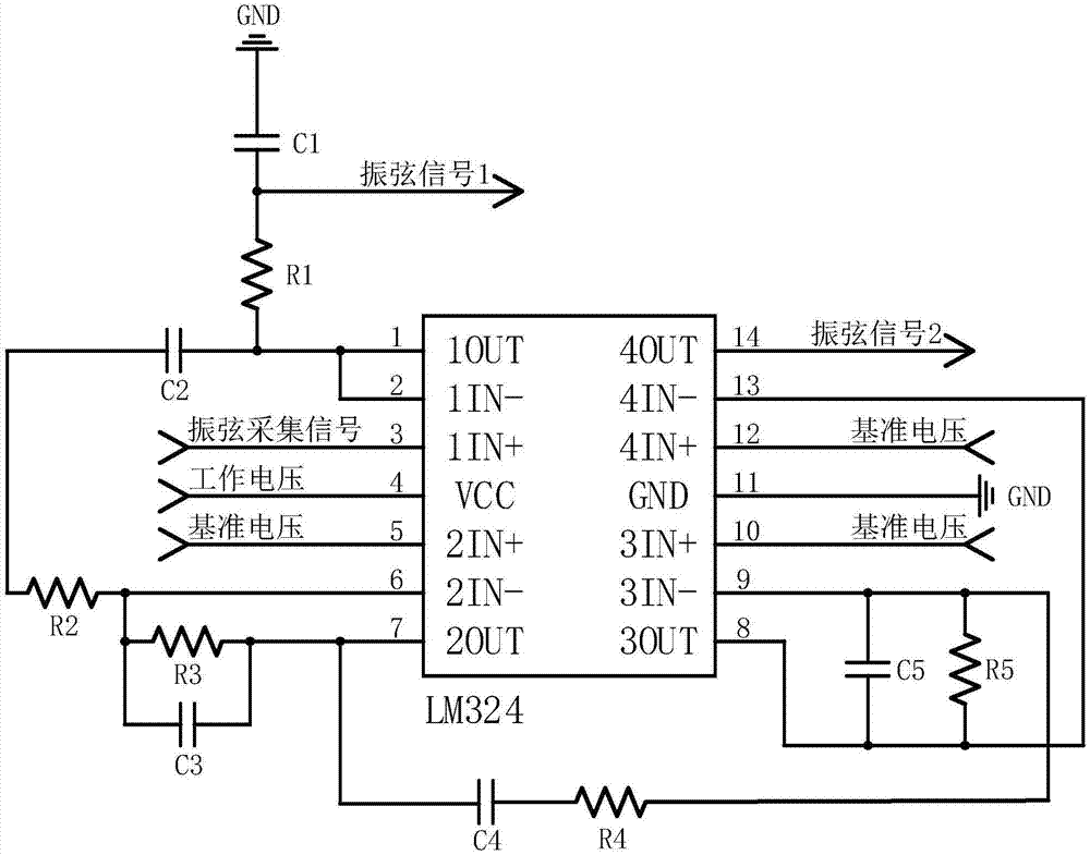 Vibrating wire sensor excitation optimization method and vibrating wire acquisition device