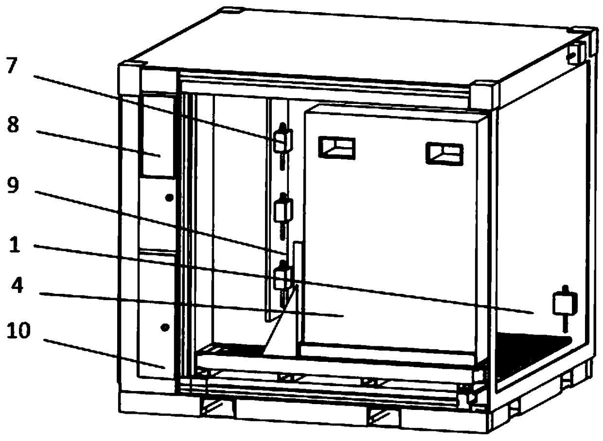 Residual cooling capacity prediction method of phase change cold accumulation heat preservation box