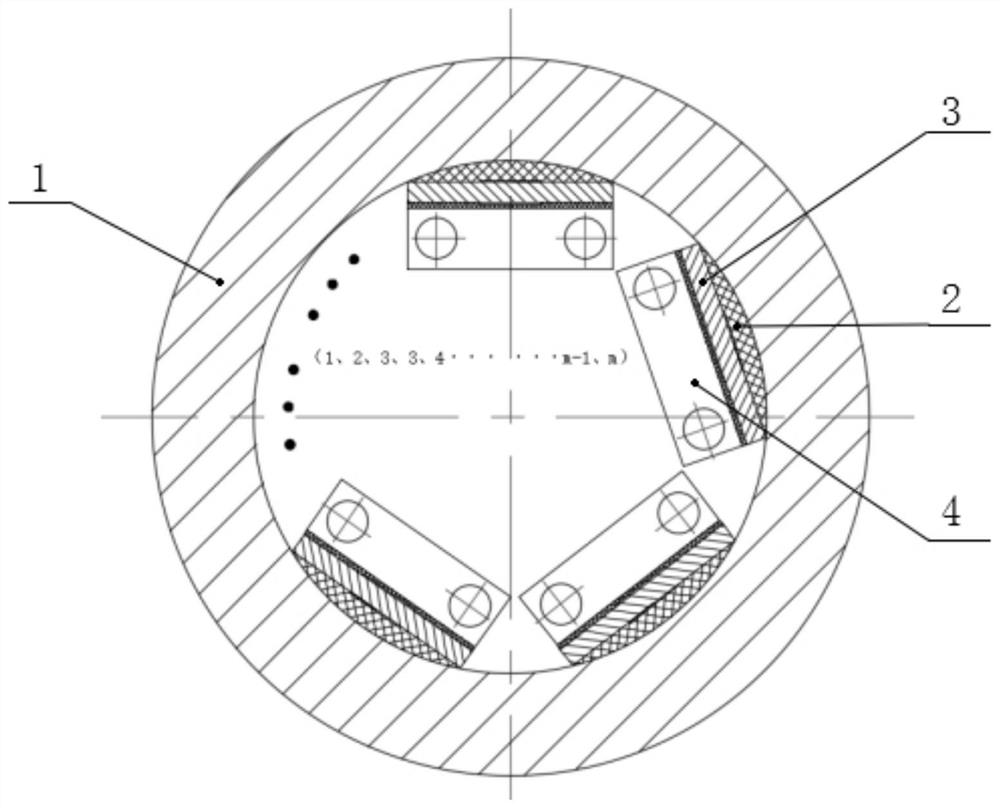 A kind of roll wear self-healing device and control method thereof