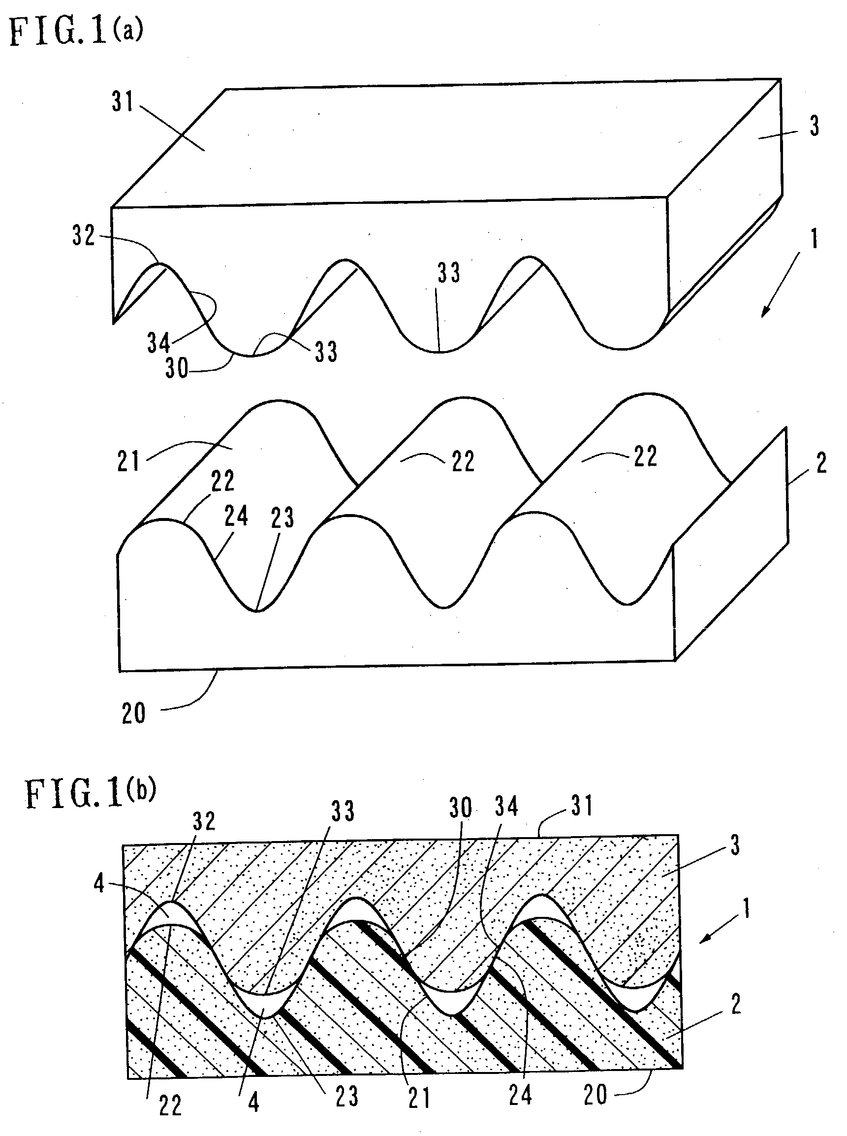 Shock absorbing device for shoe sole