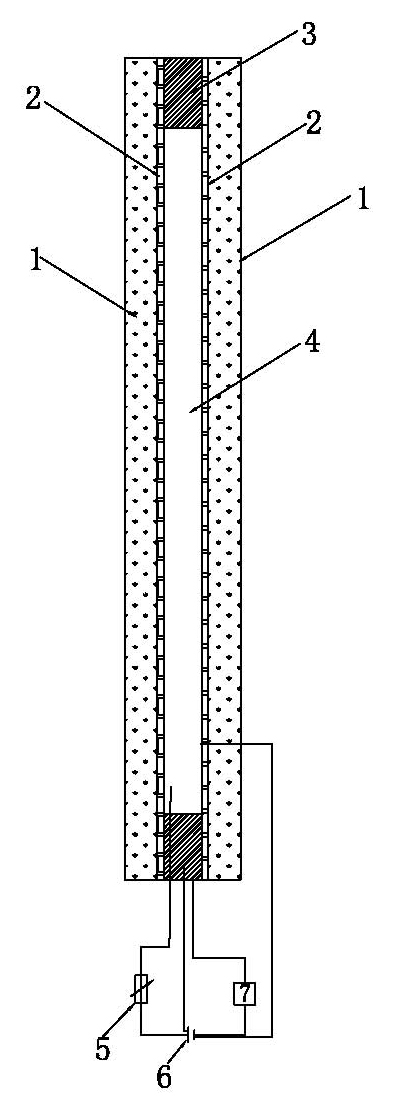 Dimming glass based on solar energy and dimming liquid crystal