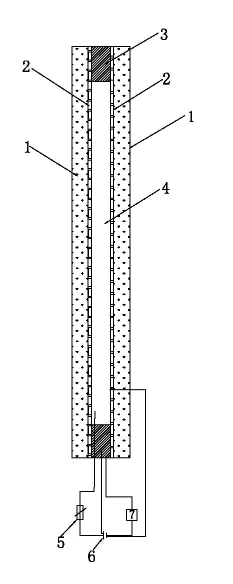 Dimming glass based on solar energy and dimming liquid crystal