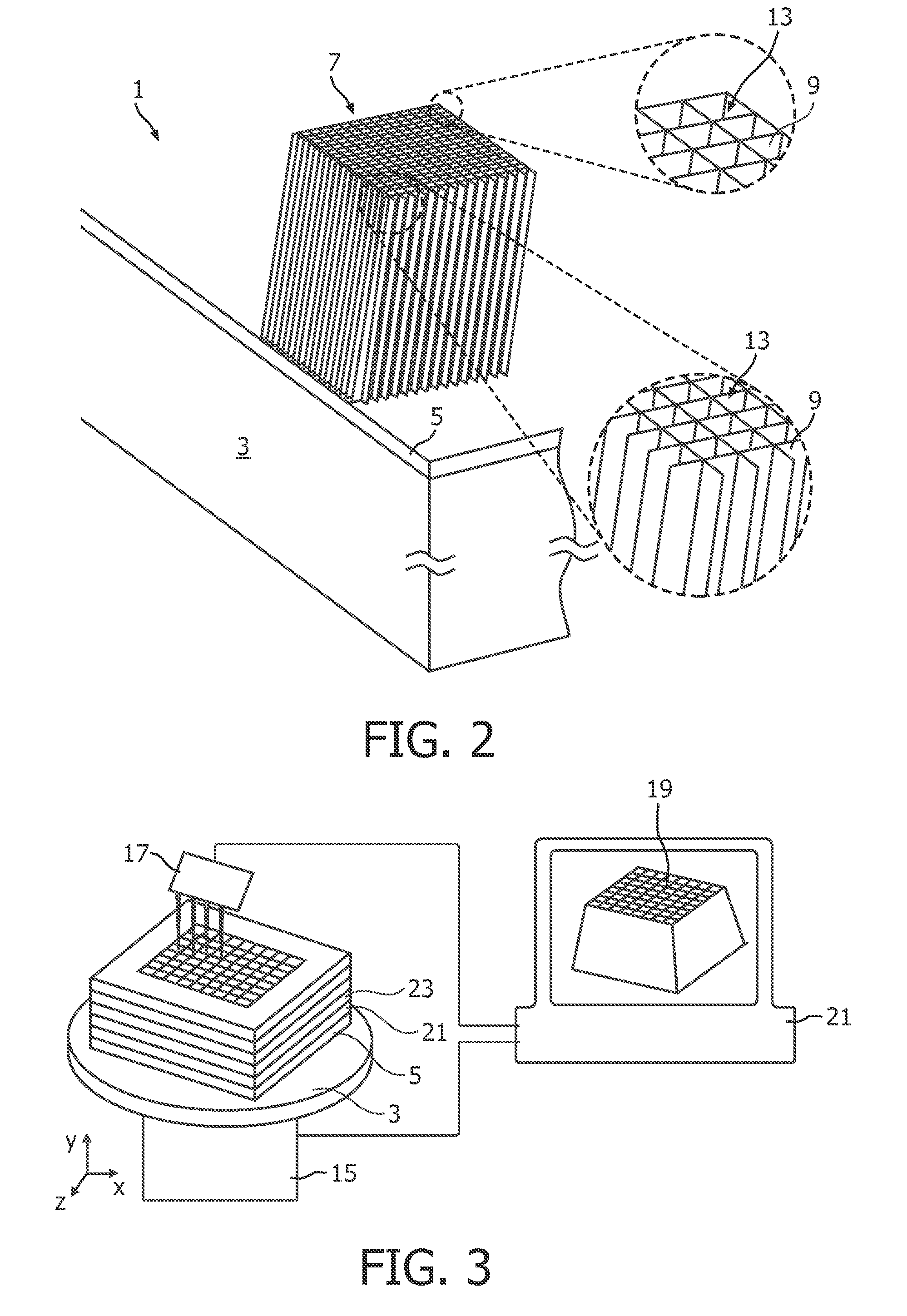 Grid and method of manufacturing a grid for selective transmission of electromagnetic radiation, particularly X-ray radiation for mammography applications